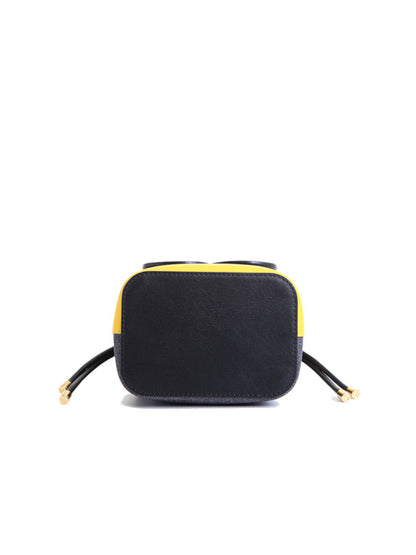 Minions Denim with Leather Shoulder Bag