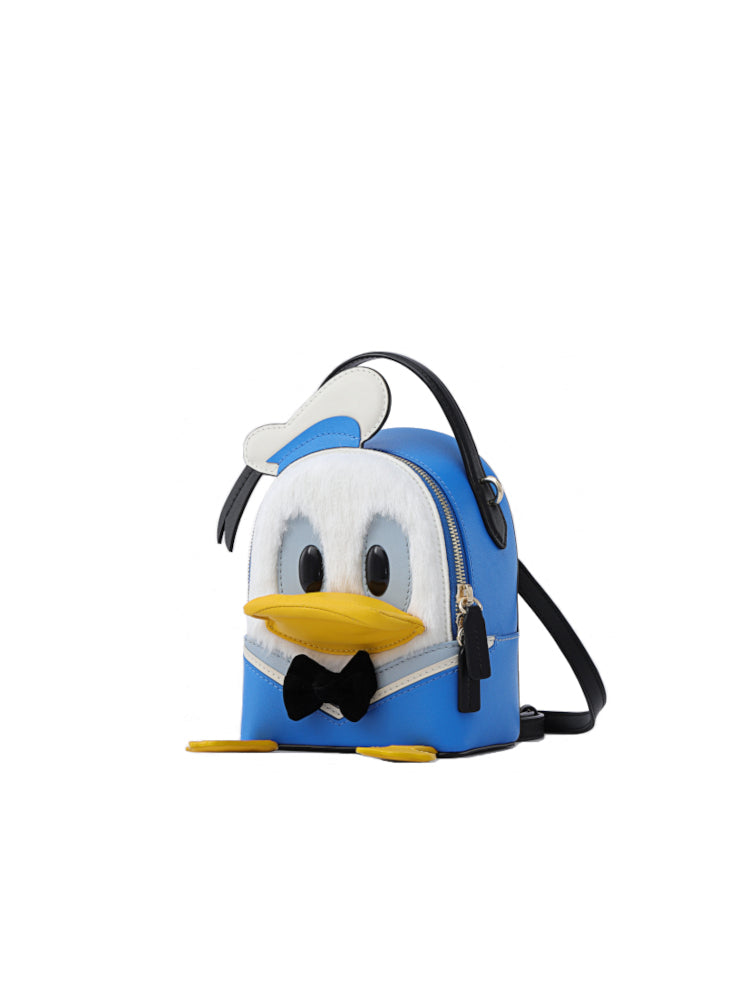 Donald Duck Cow Leather Backpack FION ASIA