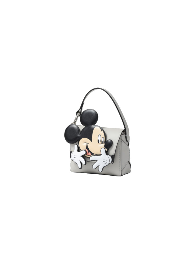 (Preorder) Mickey Mouse Mini Leather Crossbody and Shoulder Bag