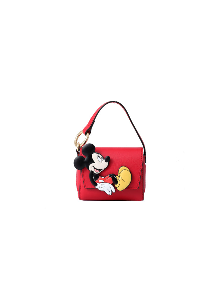 (Preorder) Mickey Mouse Mini Leather Crossbody and Shoulder Bag