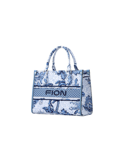 Dragon Medium Jacquard Tote Bag