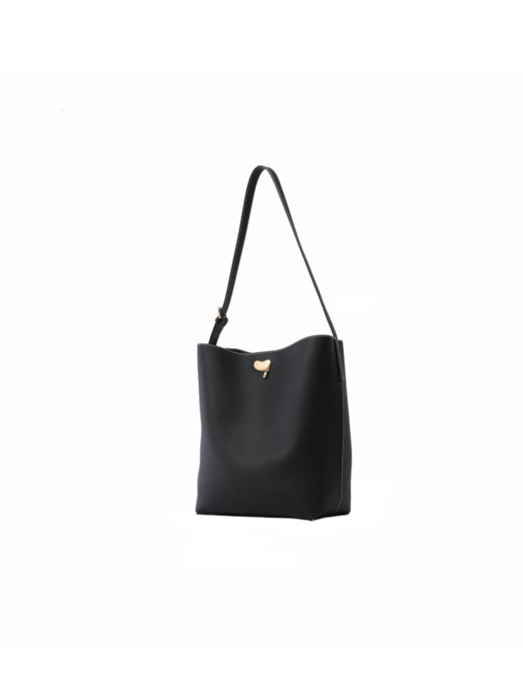 Love Sick Leather Large Bucket Bag