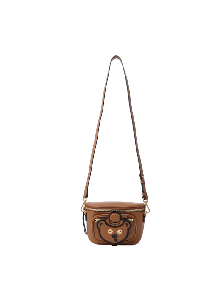 Minions Tim Leather Crossbody Belt Bag