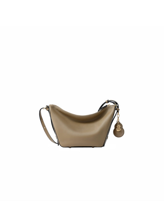 FULU Leather Hobo Bag