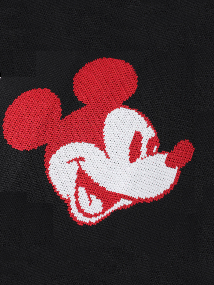 (Preorder) Mickey Mouse Knit Fabric Bag