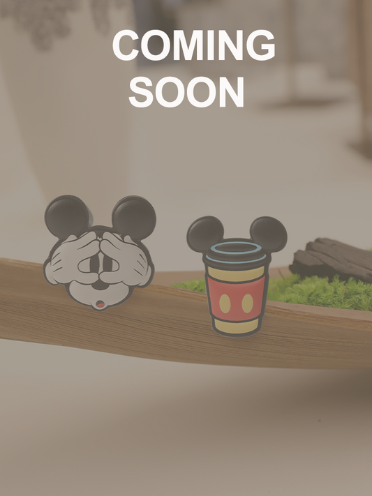 (Coming Soon) Mickey Mouse Cup Leather Bag Charm